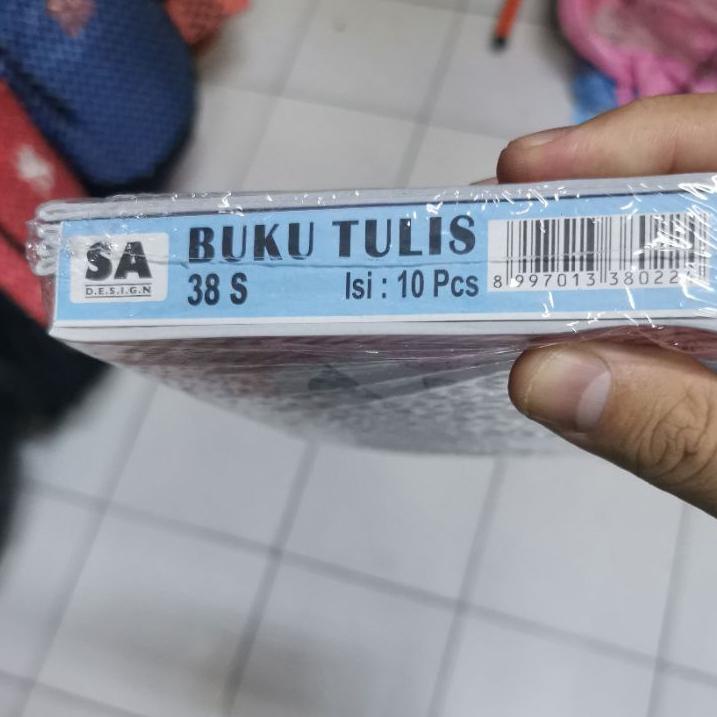 

Big Sale - SA - BUKU TULIS - BUKU TULIS SEKOLAH - 1 PAK ISI 10 BUKU - 38 LEMBAR - BUKU TULIS 1 PACK ✔