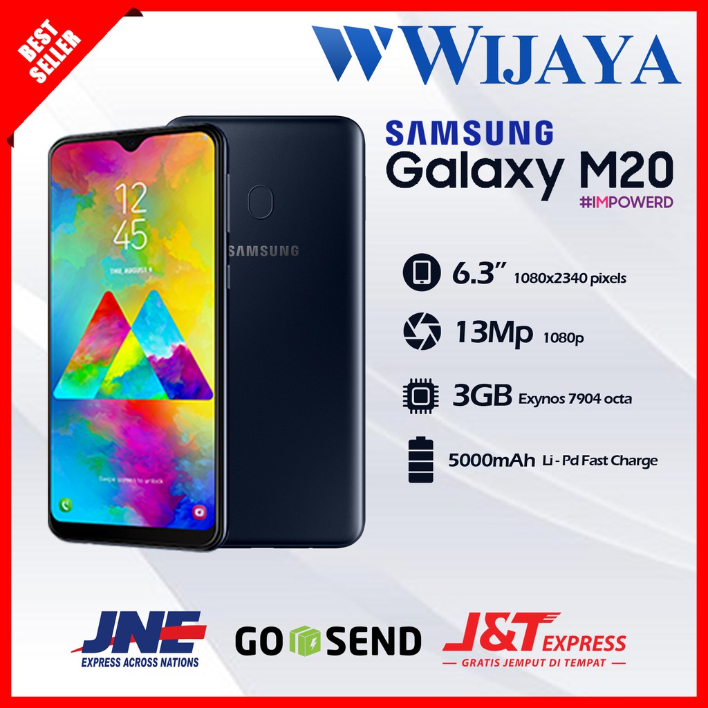 Samsung M 3 32 Samsung Galaxy M Ram 3gb Internal 32gb Garansi Resmi Sein Shopee Indonesia