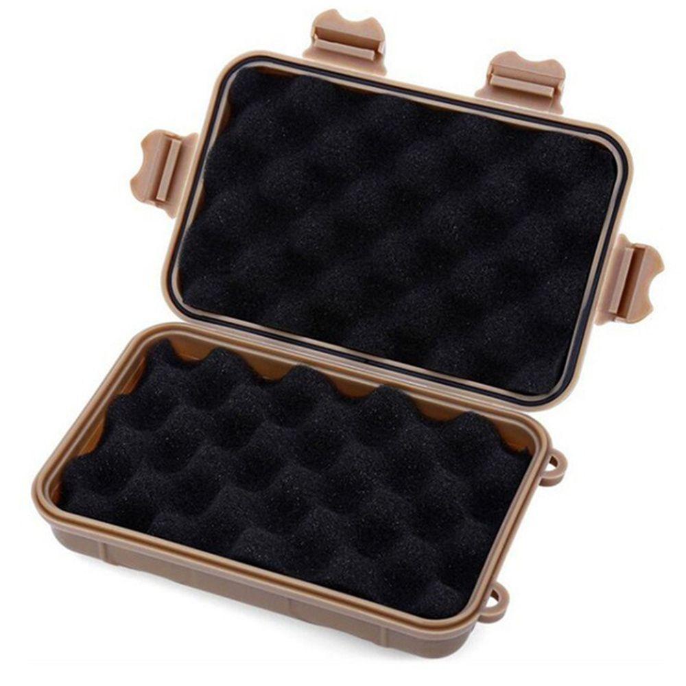 Augustina Kotak Penyimpanan Luar Alat Luar Ruangan Ukuran L/S Tempat Penyimpanan Tahan Guncangan Tahan Air Tahan Debu Sealed Box Wadah Kedap Udara