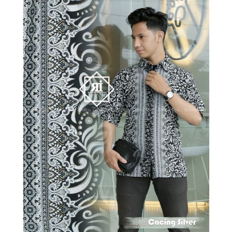 KEMEJA BATI TANGAN PENDEK/KEMEJA BATIK PRIA/KEMEJA BATIK PESTA/KEMJA BATIK KANTORAN