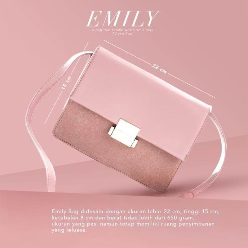 TAS SELEMPANG WANITA EMILY BAGS JIMSHONEY