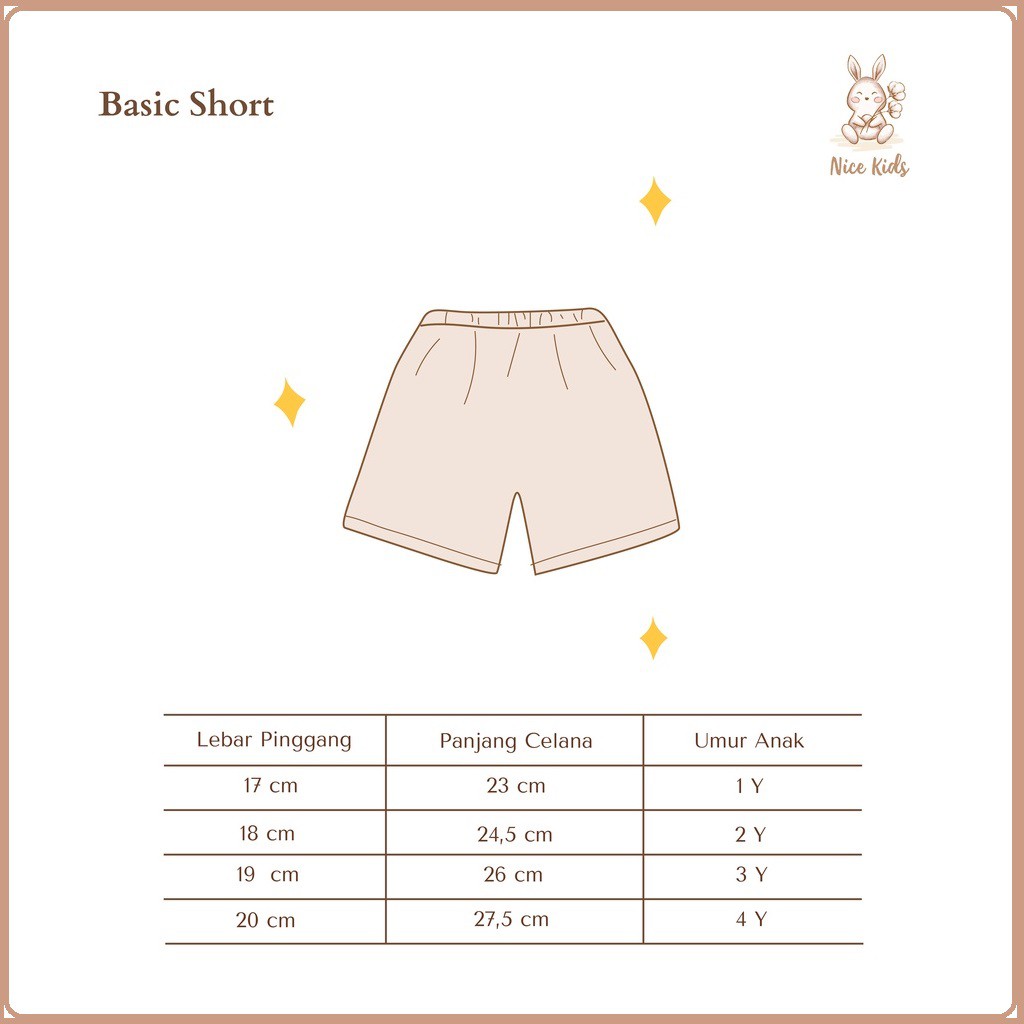 Nice Kids Basic Short