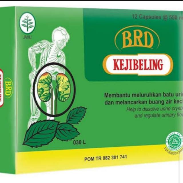 KEJIBELING 12Kapsul BOROBUDUR HERBAL