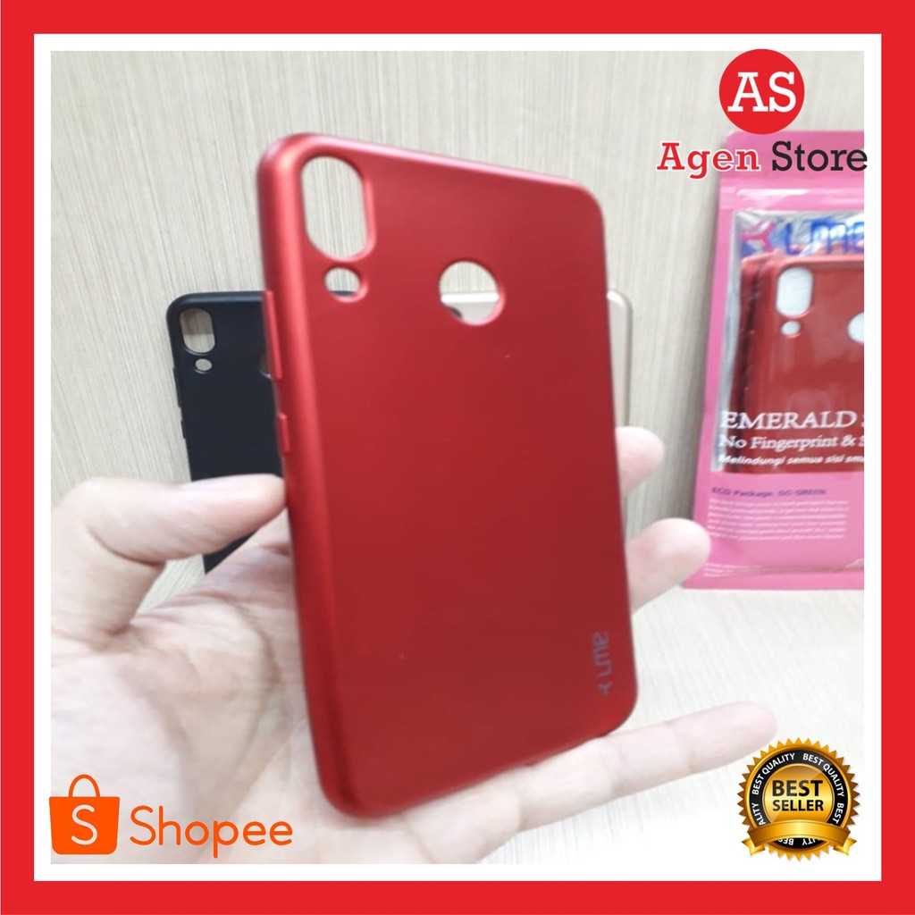 HARGA TERMURAH UME Emerald Zenfone 5 2018 ZE620KL Baby Skin Soft Case Anti Sidik Jari