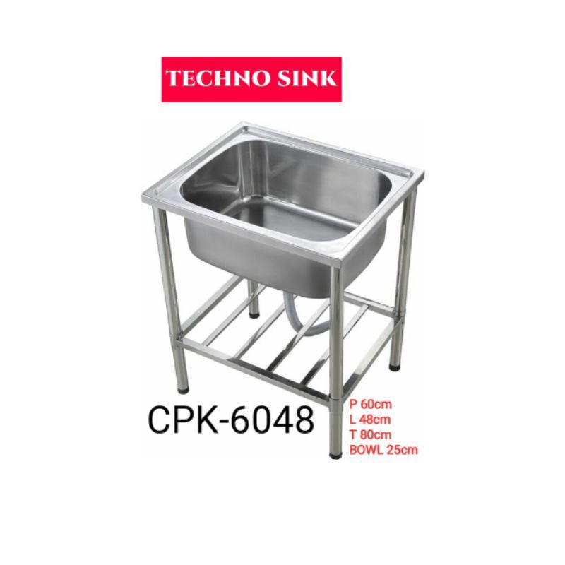 sink cuci piring portable / techno sink