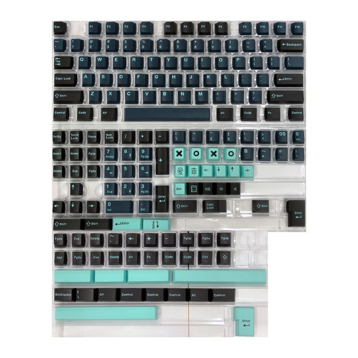 KEYCAPS ABS MONSTER CHERRY PROFILE DOUBLE SHOT MECHANICAL KEYBOARD