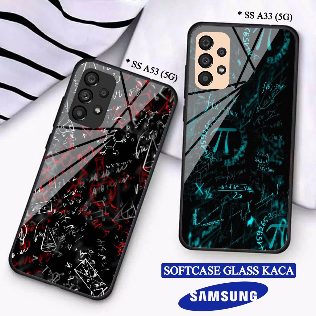 Softcase Glass Kaca  SAMSUNG A33(5G) A53(5G) - Casing HP SAMSUNG A33(5G) A53(5G) [ S18 ].
