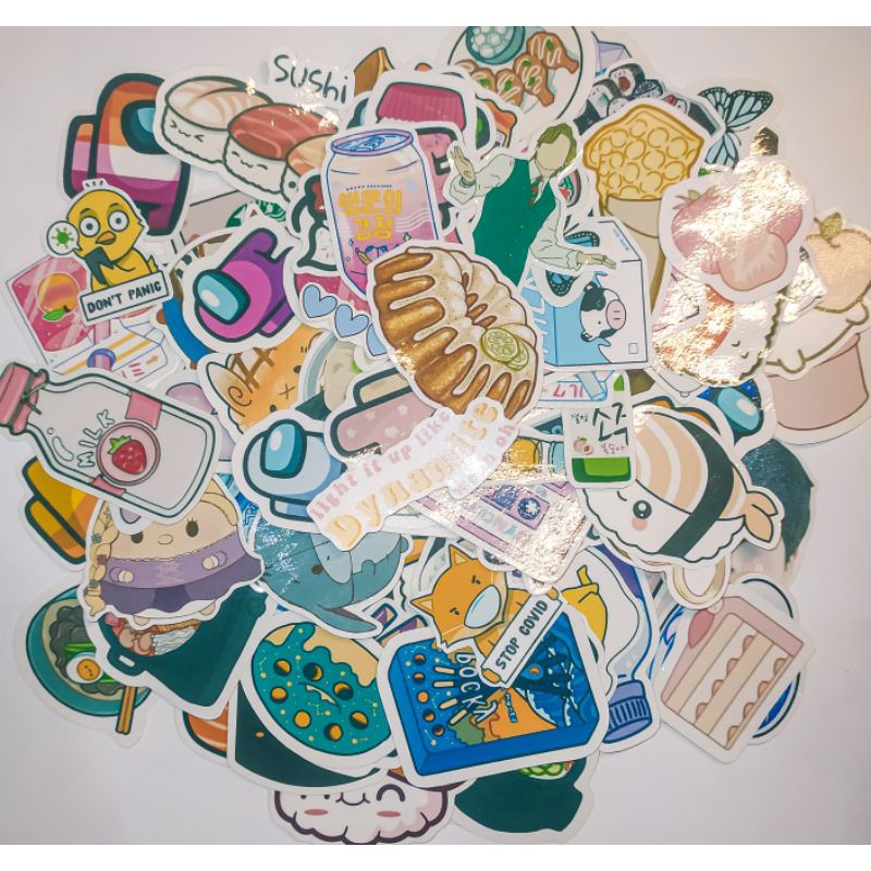 

RANDOM CUTE STICKER (Tahan air)