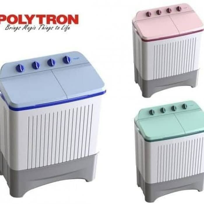 Mesin Cuci Polytron PWM 7363 Warna Biru Khusus Bandung