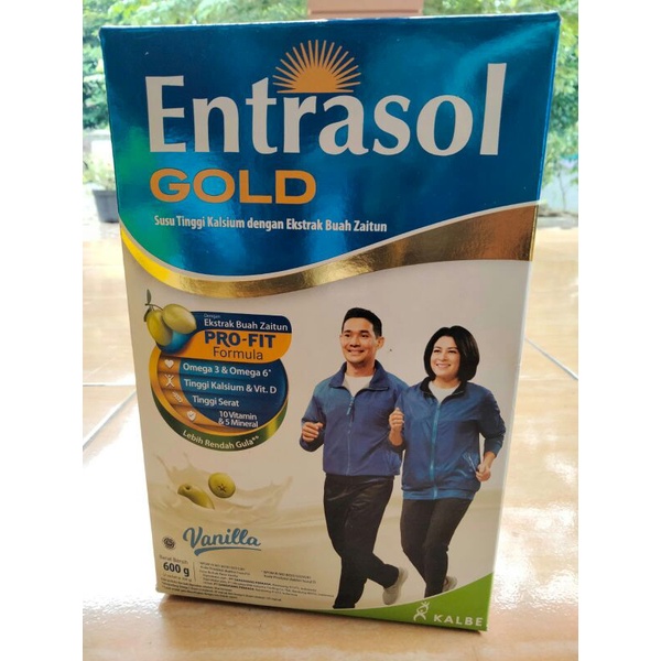 

ENTRASOL GOLD VANILA/COKELAT 580gram