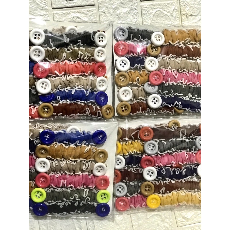 konektor hijab (TDK BS PILIH WARNA) sudah dicampur hrg lusinan (12pc) REJA