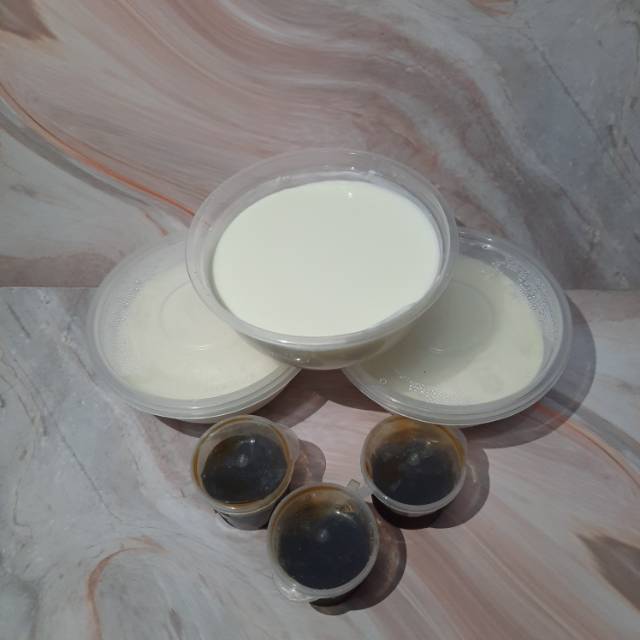 

Milk pudding brown sugar (pudding ala gyukaku)