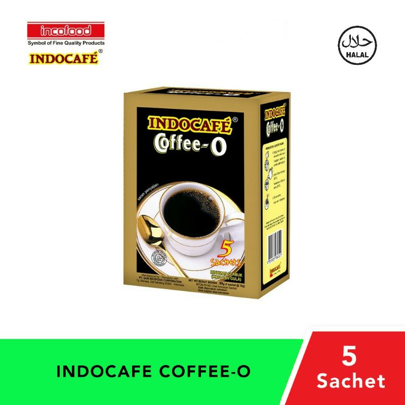 

INDOCAFE COFFEE-O (5 sachet)