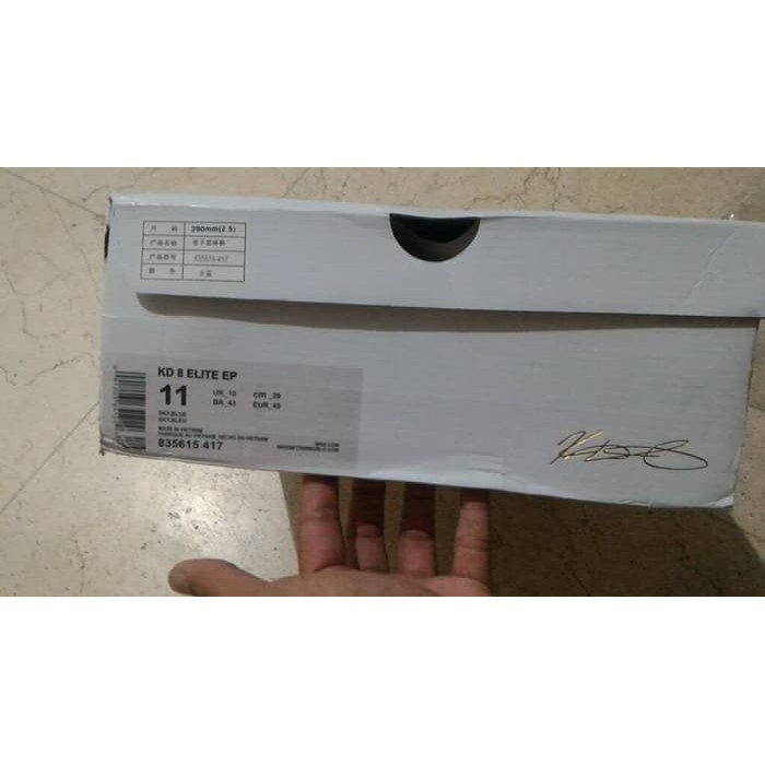 Terbaru  nike KD 8 elite okc blue premium
