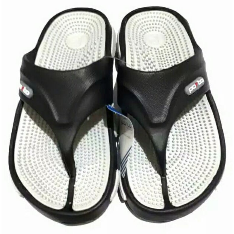 SANDAL KARET JEPIT PORTO-SANDAL REFLEKSI-SANDAL RINGAN-SANDAL UNISEX ANTI SLIP