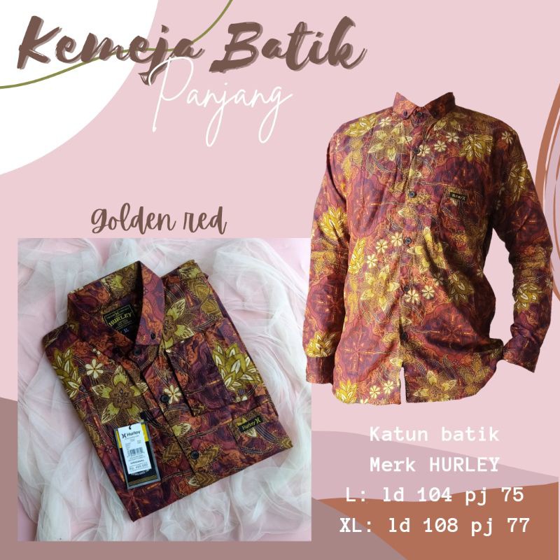 KEMEJA BATIK PANJANG