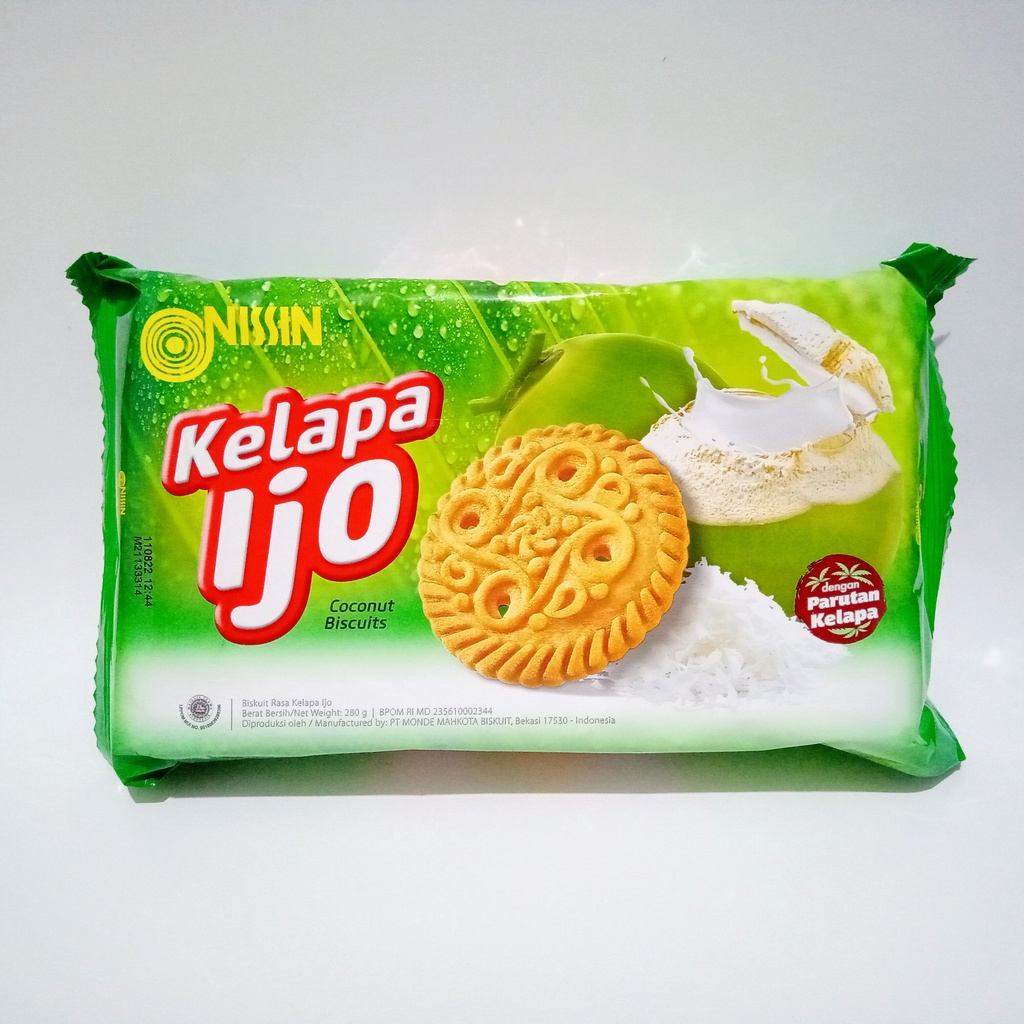 

Nissin Biskuit Kelapa ijo 280g