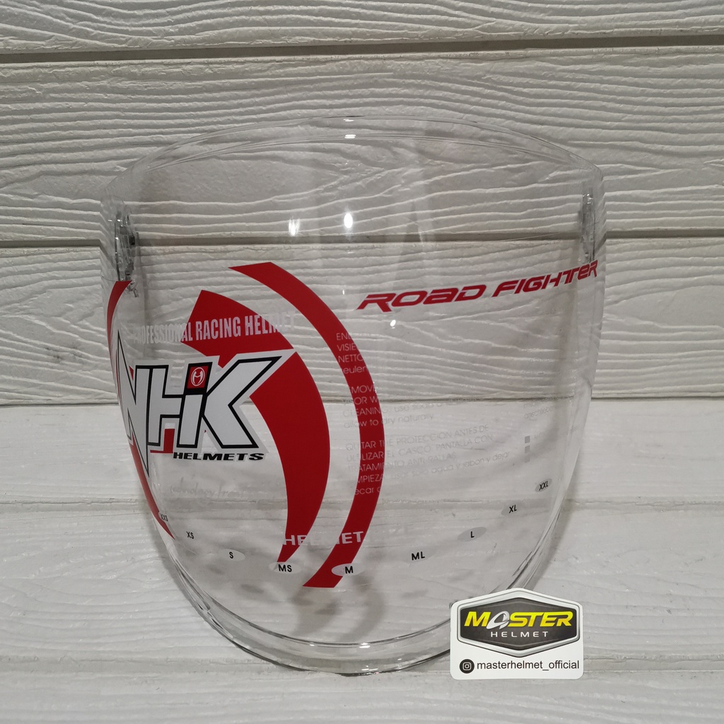 Kaca Helm NHK R6 Clear Original NHK