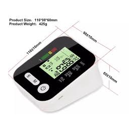 Tensimeter Digital Alat Cek Pengukur WHO Standar, Tekanan Tensi Darah Otomatis Blood Pressure Monitor TaffOmicron Pengukur Tekanan Darah Tensi Blood Pressure RAK-283 Tensimeter Digital Premium Alat Ukur Tekanan Darah - Taff Omicron