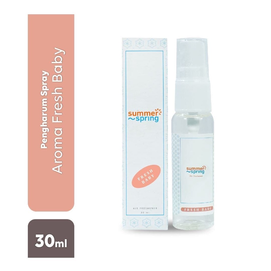 Parfum Mobil Pengharum Ruangan Pewangi Kamar Tidur Harum Summer Spring | Spray | Aroma Fresh Baby