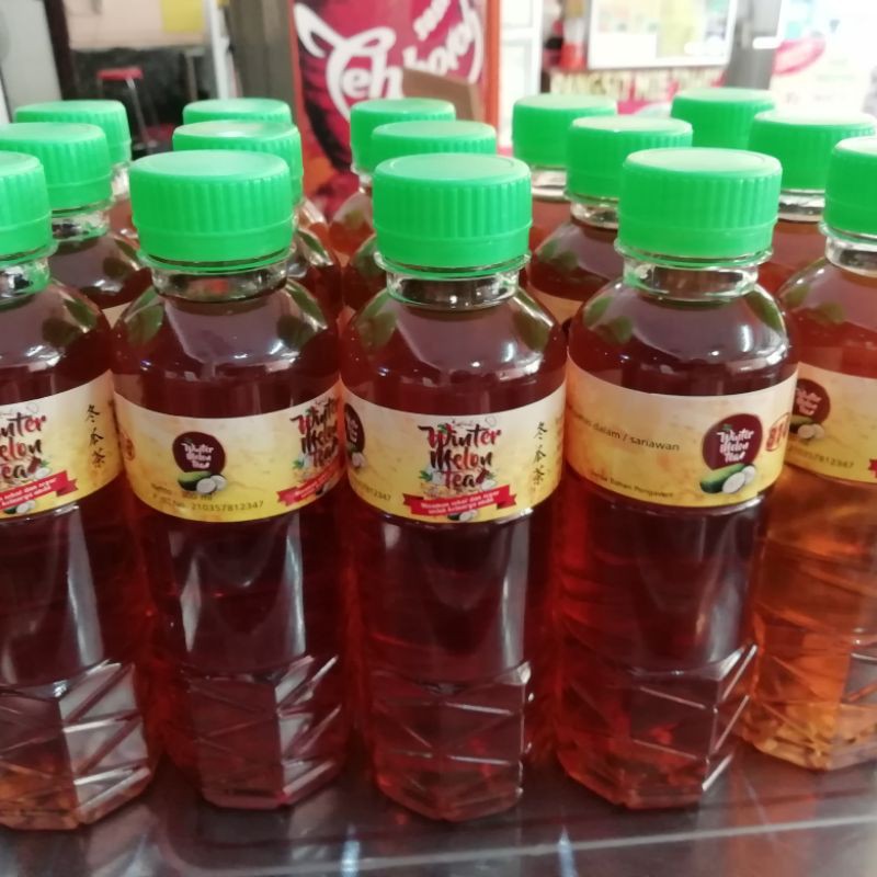 

teh labu / wintermelon tea