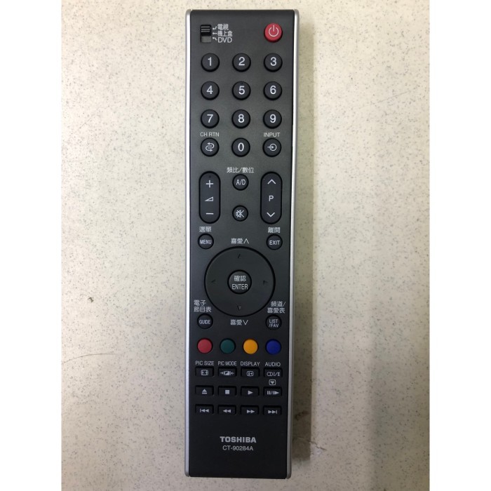 REMOTE TV PLASMA -LCD-LED TOSHIBA CT-90284A ORIGINAL