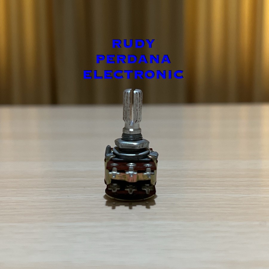 POTENSIO 50K 50 K OHM Ω STEREO PLUS CT ROTARY KLIK