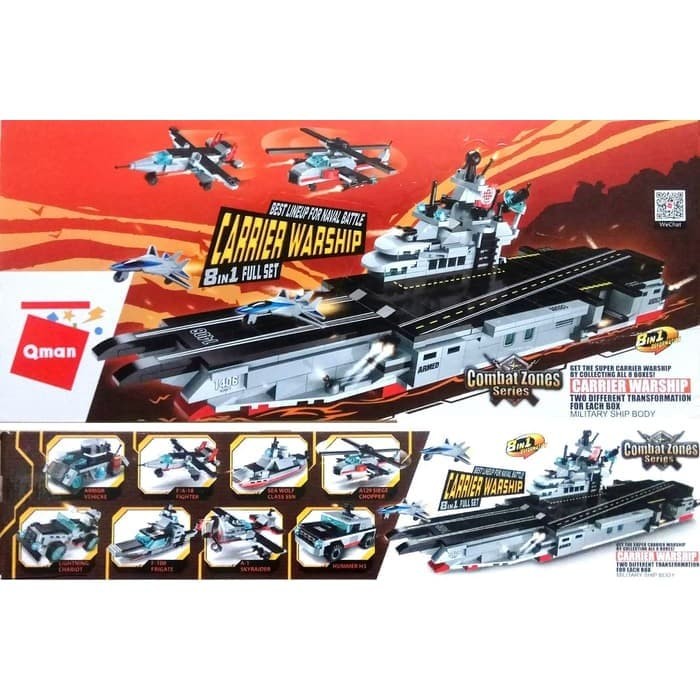 Lego Qman 1406 Combat Zones Series - Lego Koleksi Anak