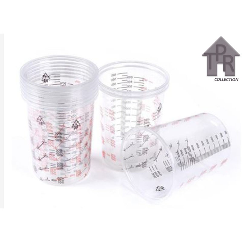 Gelas Takar / Gelas Ukur Plastik 600mL
