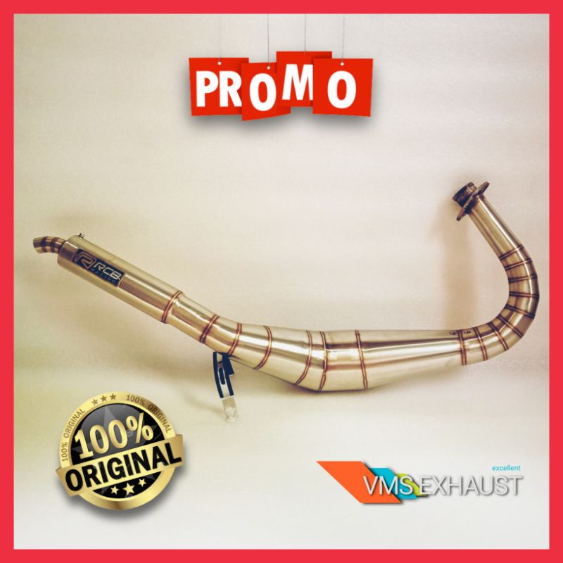 Knalpot Kolong Cobra Rx King Stainless