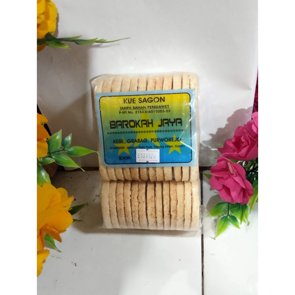 

Kue Sagon Bakar Gurih Kelapa ) 400 Gram