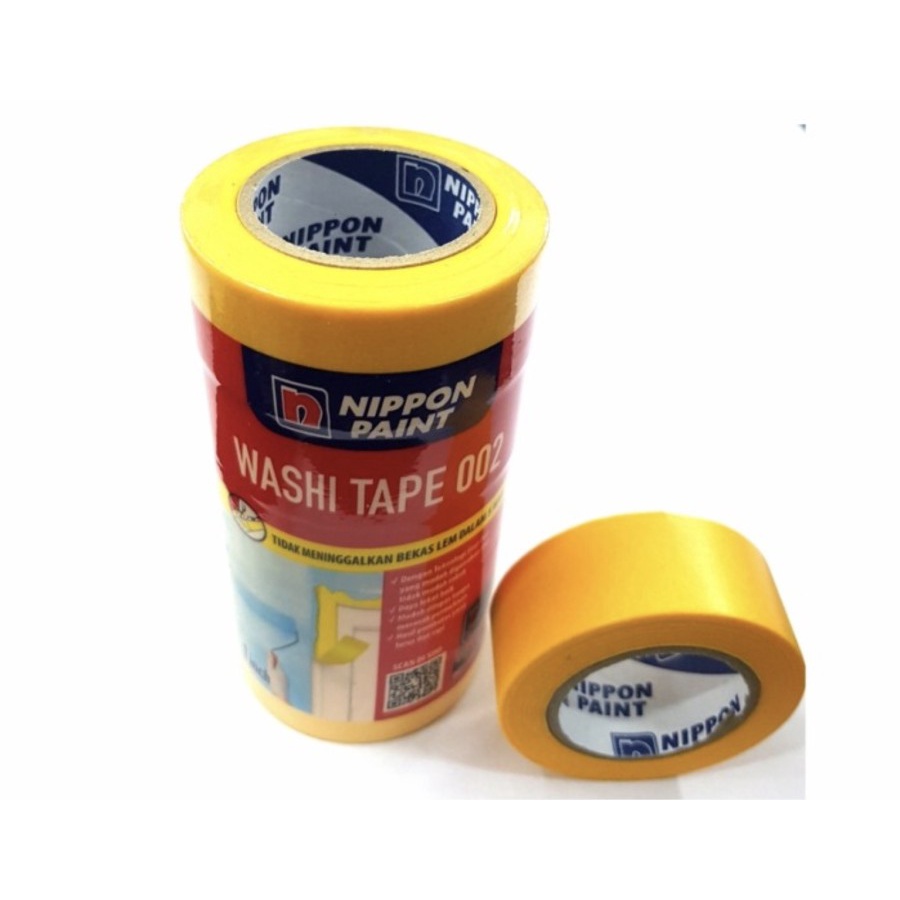 LAKBAN SOLASI KERTAS WASHI TAPE 002 NIPPON PAINT WARNA