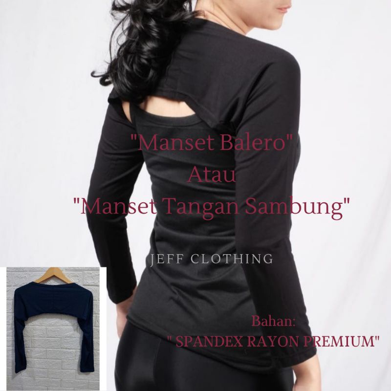 Manset Kaos Balero Tangan sambung Wanita Premium | Kaos Manset Balero | Balero Tangan Sambung | Manset