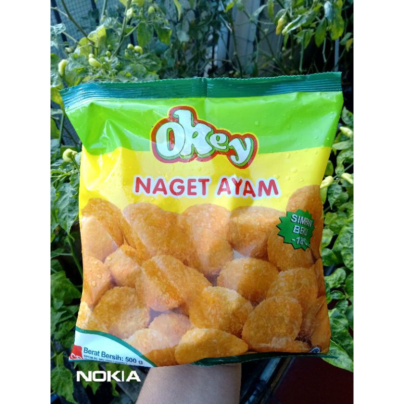 

Okey Chicken Nugget (Naget Ayam) Kemasan 500gram