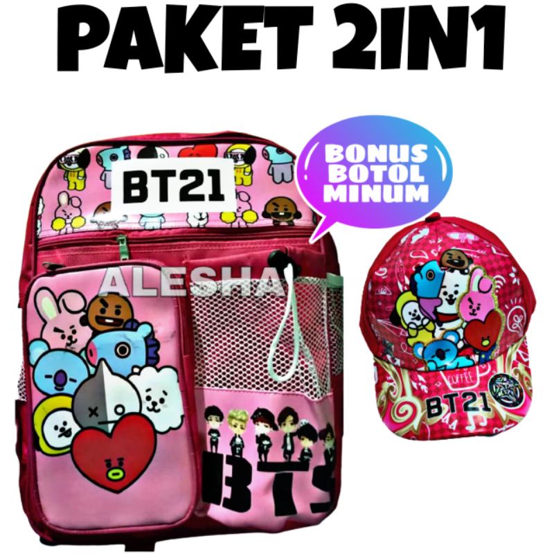 TAS RANSEL ANAK PEREMPUAN BT KPOP KOREA BT