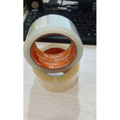 

Lakban bening AURAPACK L45mm P50m 45 micron