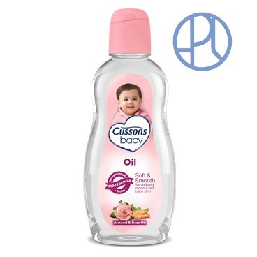 CUSSONS BABY OIL 200ML / MINYAK BAYI / APOLLO