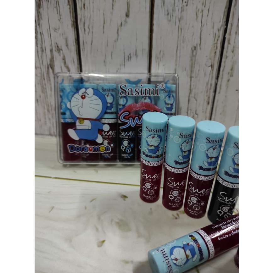 LIPTINT MINI KARAKTER ISI 6 SASIMI DORAEMON