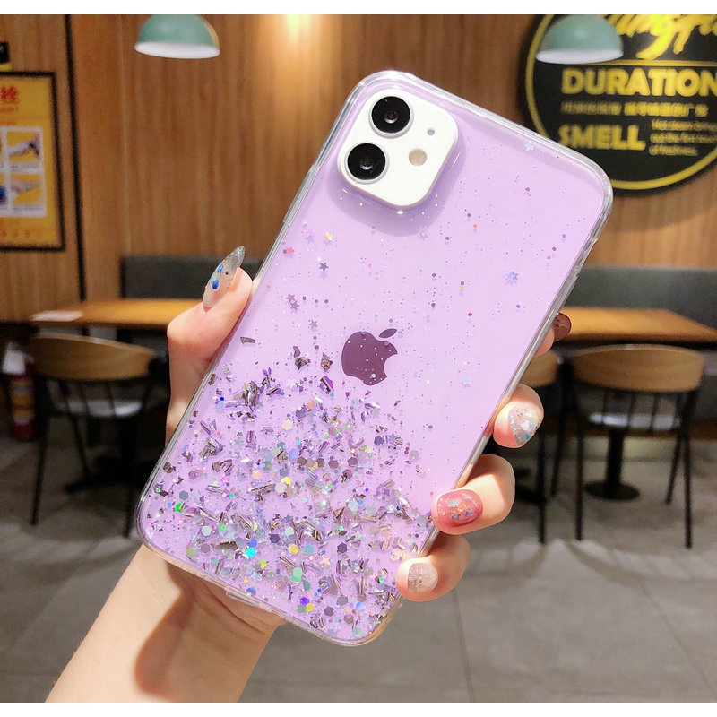 Case Samsung A53 A33 A03 Core A52s A03s A22 A72 A52 A32 A02s A13 A12 A21s A11 A71 A51 A10s A50 A30s A50s  A20 A30 A10 A8 A20s A02 M32 M11 M10 Epoxy Glitter soft Phone Case-5