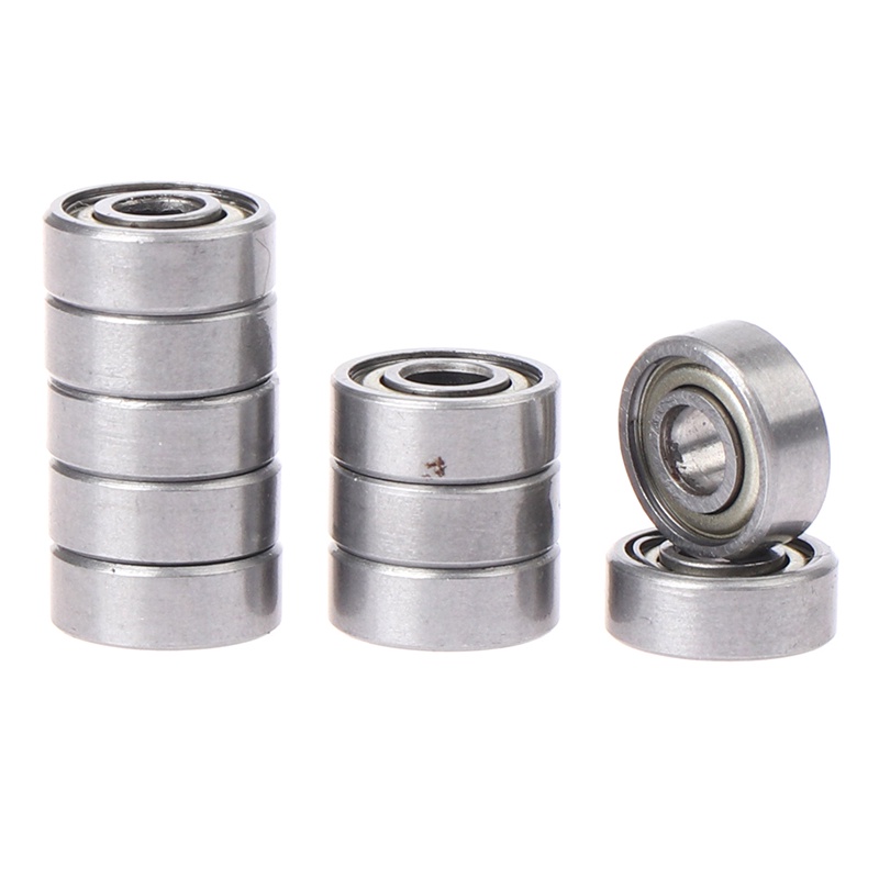 10pcs 695ZZ Bola Bearing deep groove Bahan carbon steel