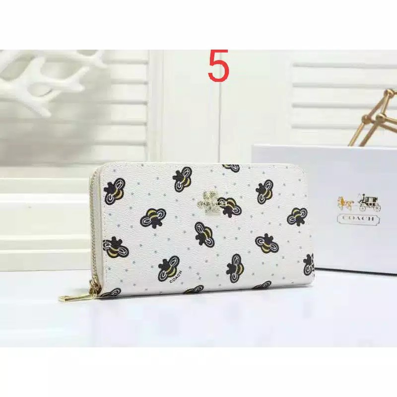 DOMPET WANITA COAACH PANJANG MOTIF-MOTIF ( NO BOX ) #196
