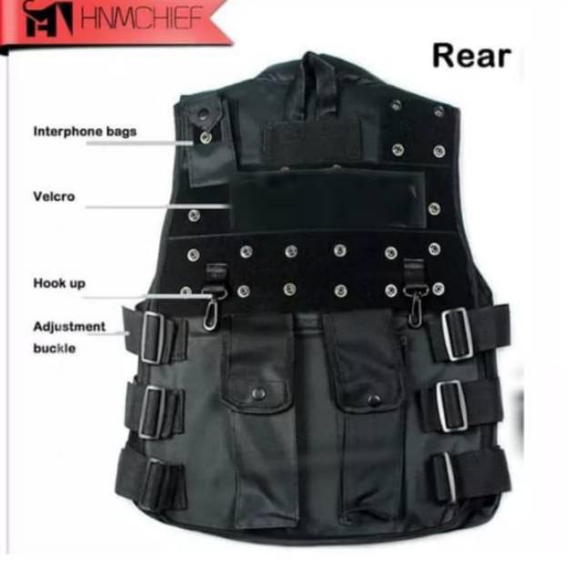Rompi militer tactical vest SWAT police FBI airsoft gun combat baju jaket