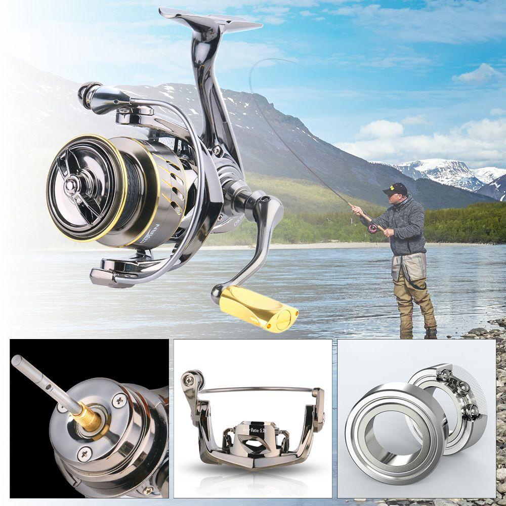 Preva Spinning Wheel Air Laut Anti Air Laut DK1000 Series Alat Pancing Fishing Gear Gulungan Pancing