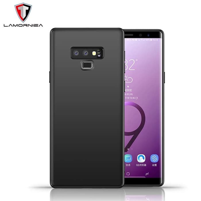 P / B-- CASE SAMSUNG NOTE 9 PREMIUM MATTE SOFT BLACK DOFF PROTECTION CAMERA