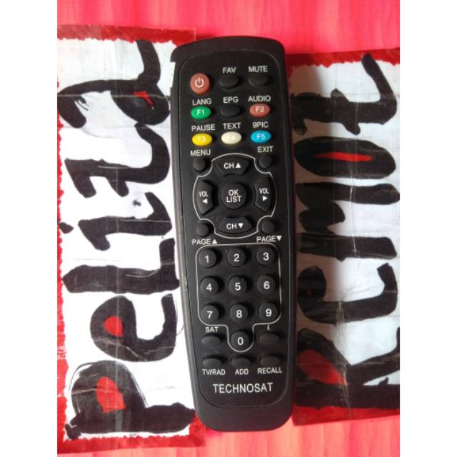 remot parabola Technosat original terlengkap