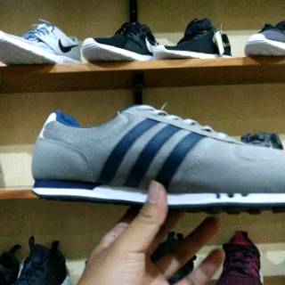 ADIDAS NEO CITY RACER GREY NAVY | Shopee Indonesia