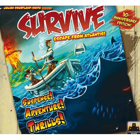 PALING MURAH  Survive escape from atlantis Board Game