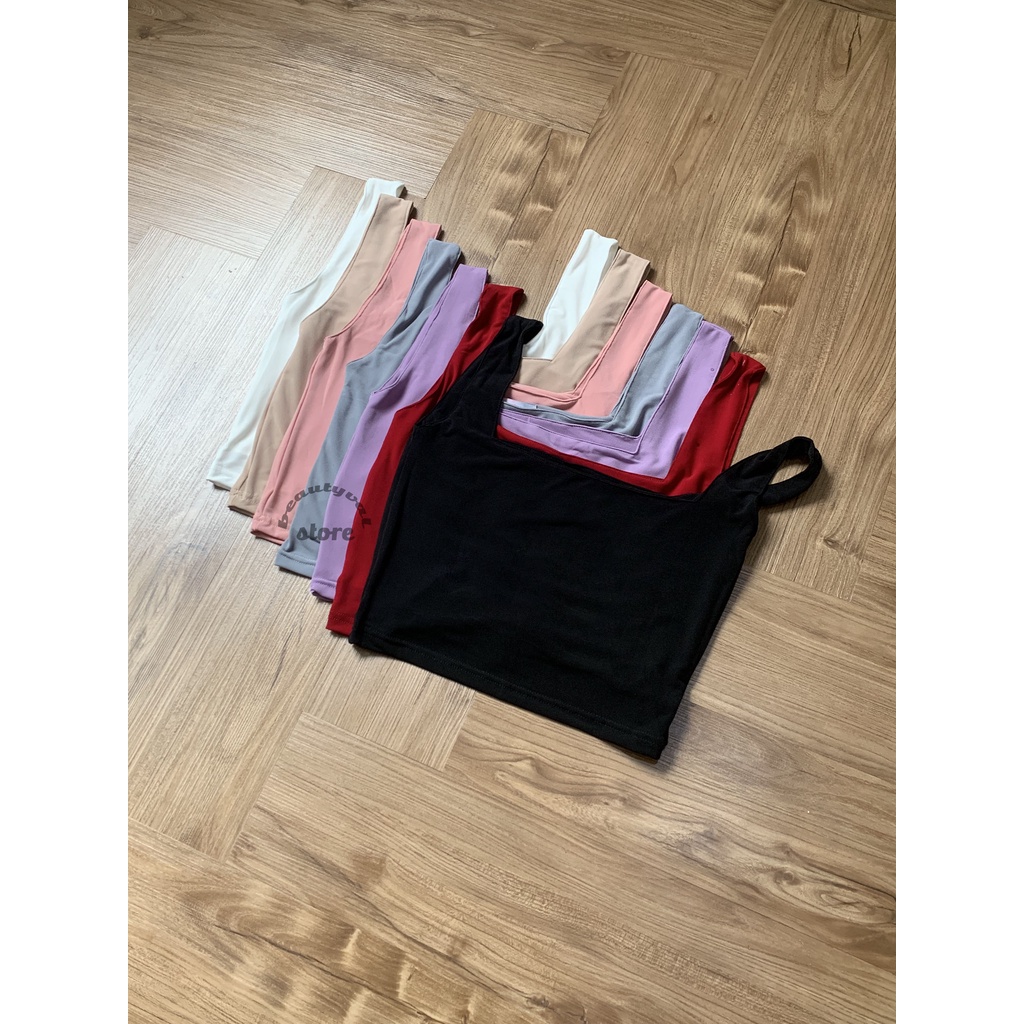 LUNA SQUARE TANKTOP CROP BIG SIZE JUMBO-4