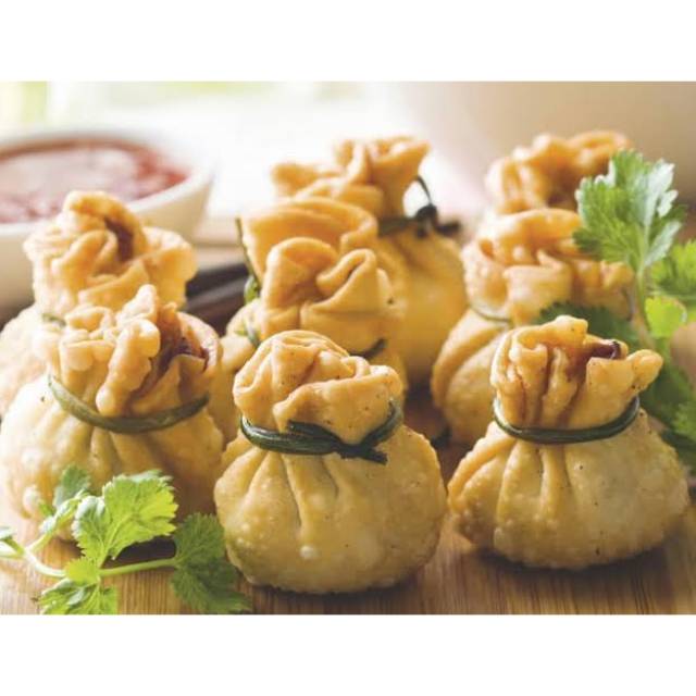 

16 PCS Money Bag dimsum frozen Homemade Halal