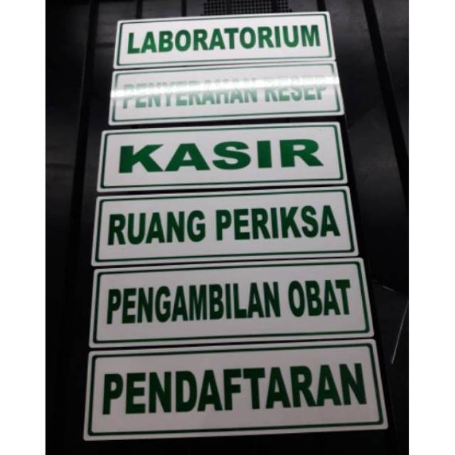 

Acrylic akrilik papan pengumuman